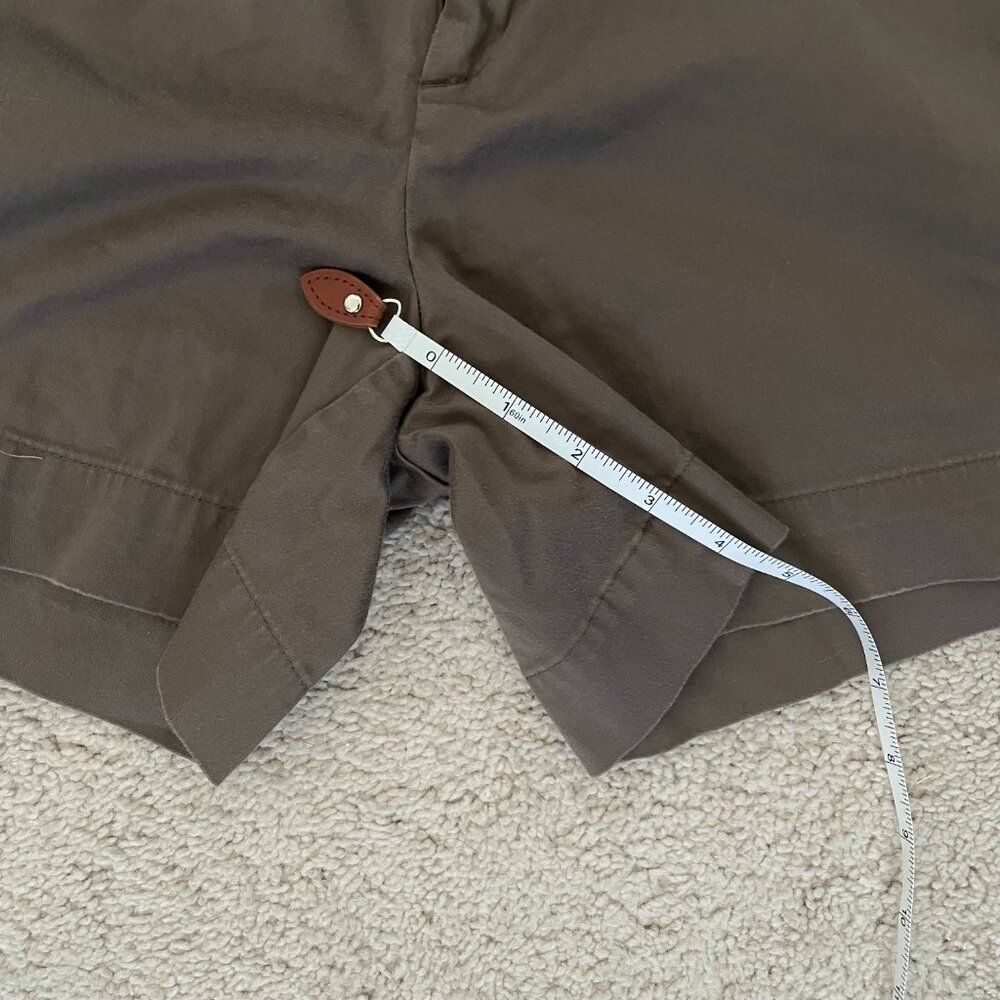 Banana Republic Women’s Chino Shorts Size 6 Tan Khaki Flat Front Casual Summer S - Picture 9 of 10
